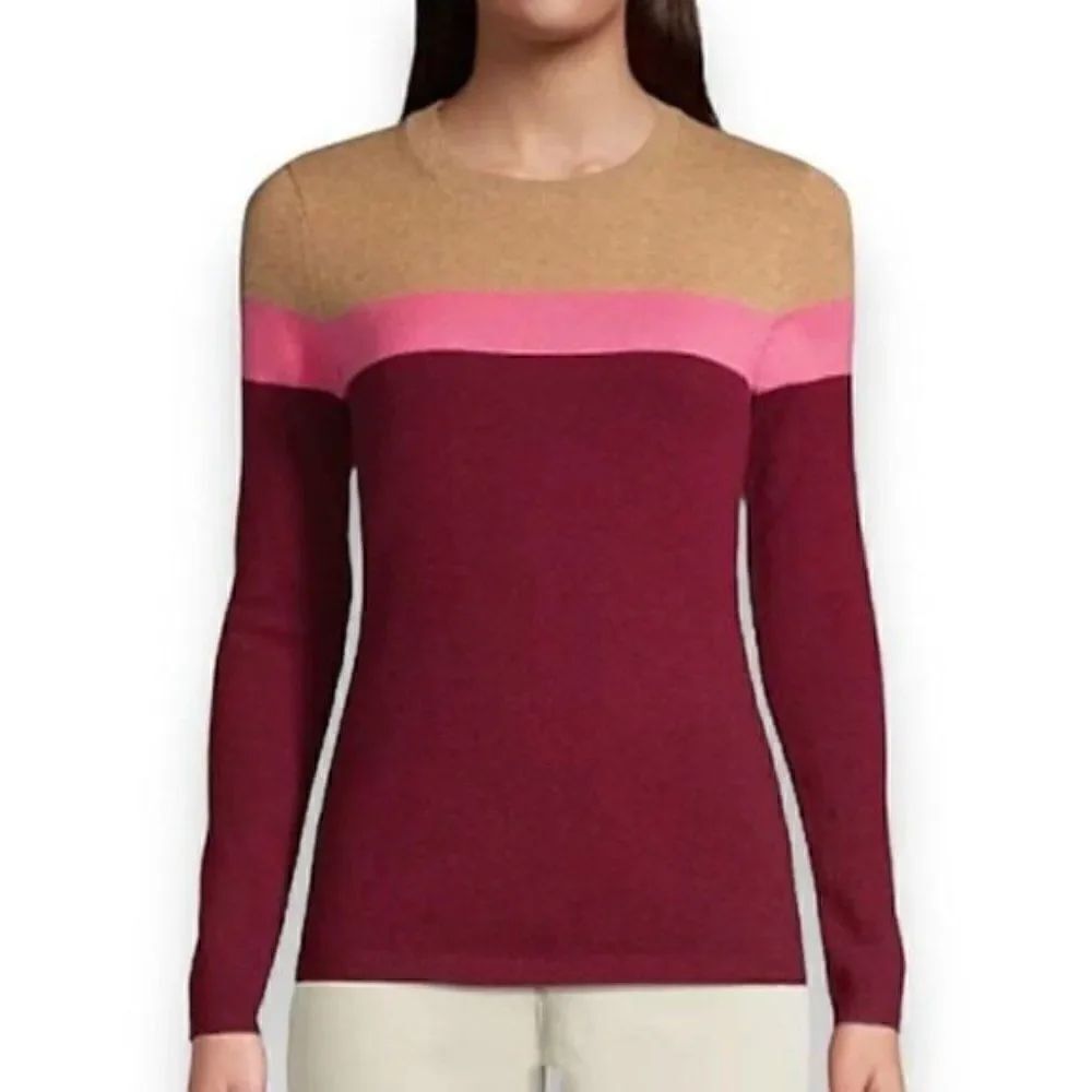 Lands' End 100% Cashmere Sweater